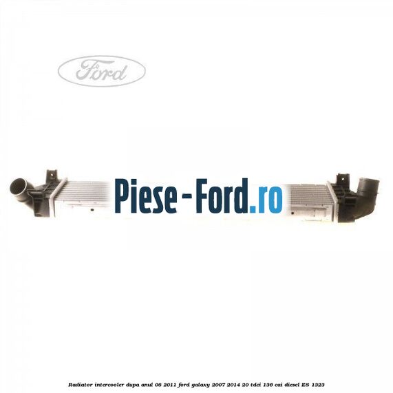 Radiator intercooler dupa anul 08/2011 Ford Galaxy 2007-2014 2.0 TDCi 136 cai #87ED7F9DE3